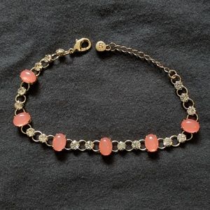 Lauren Conrad gold & coral bracelet